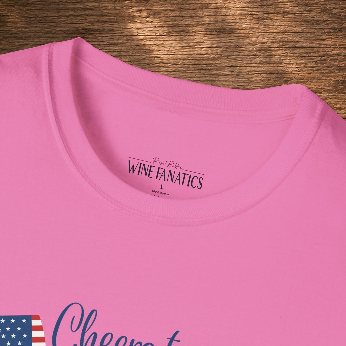 Cheers to 250 Years Independence Day Unisex Softstyle T-Shirt