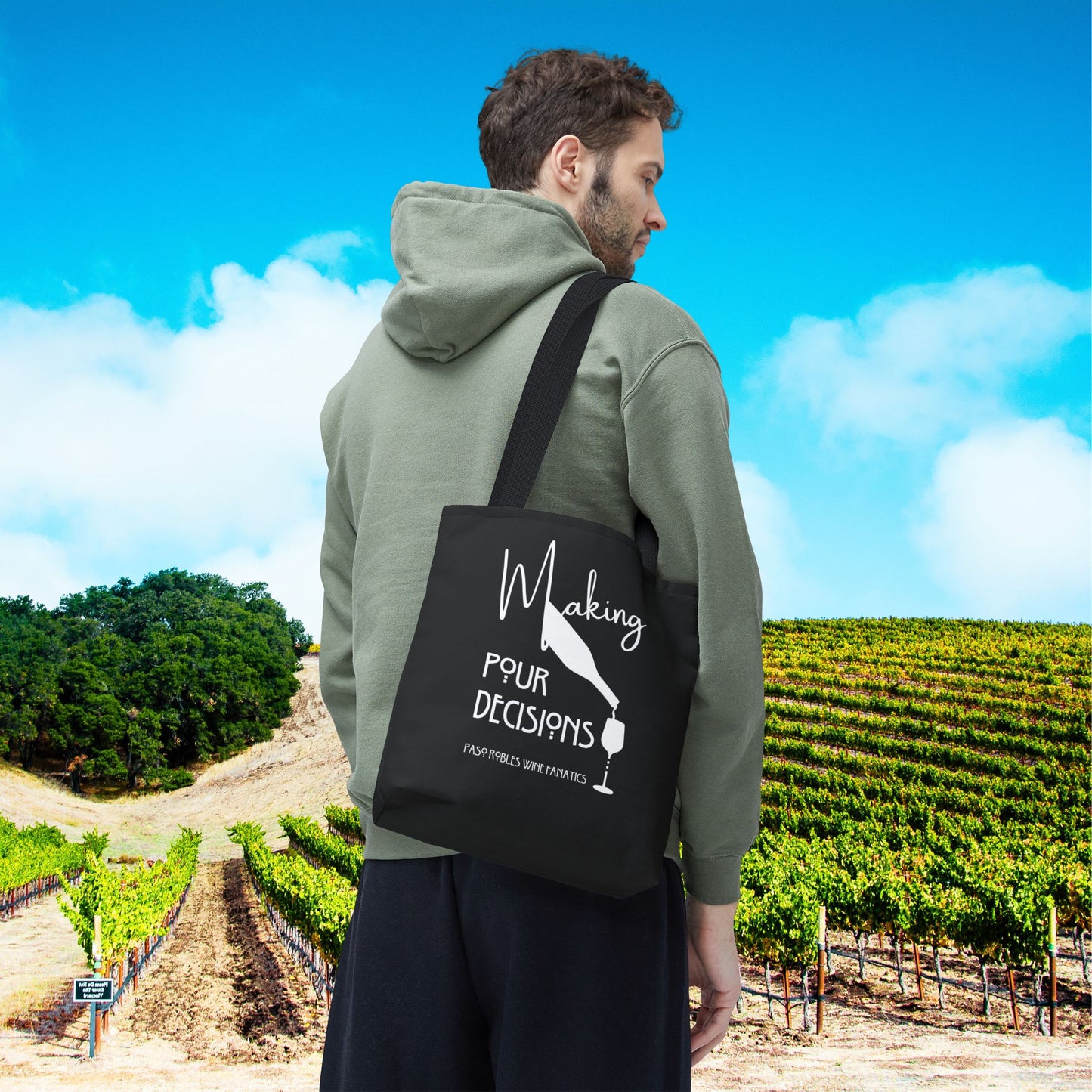 Making Pour Decisions Tote Bag