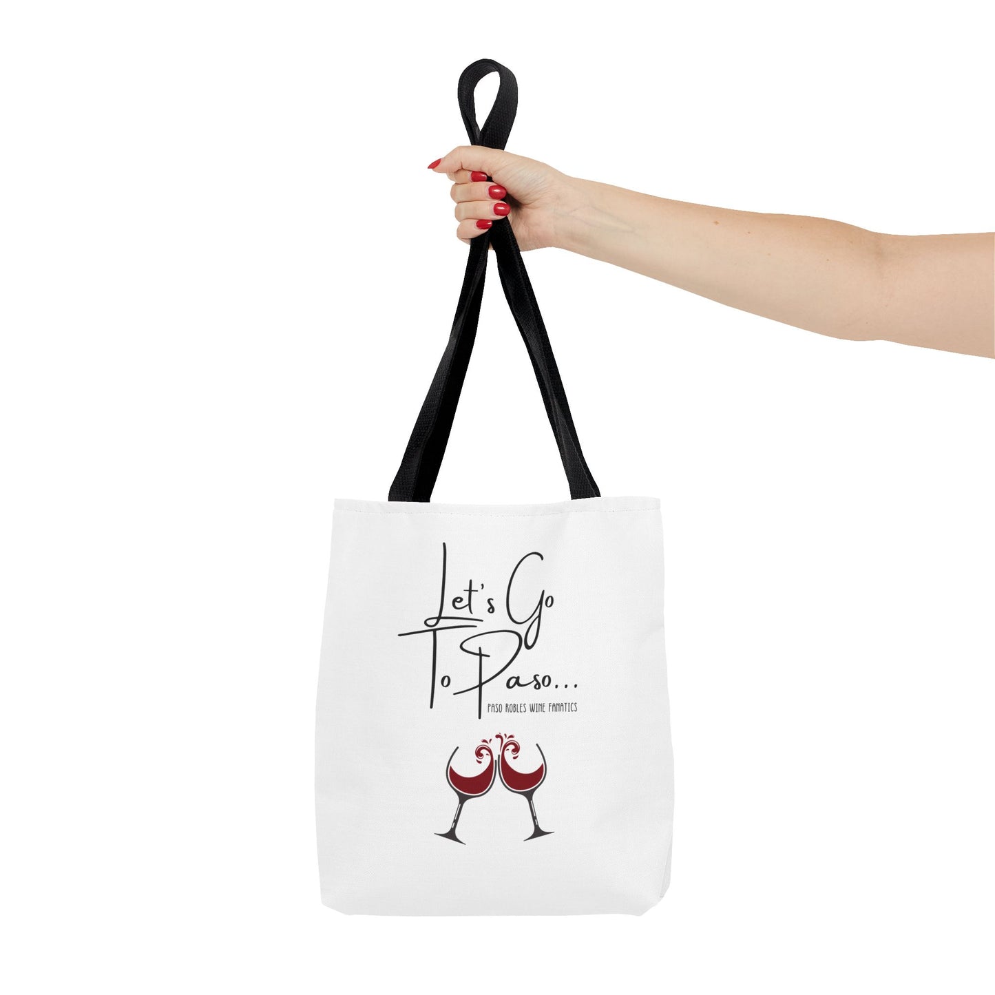 Paso Robles Wine Fanatics Tote Bag -   Logo Design