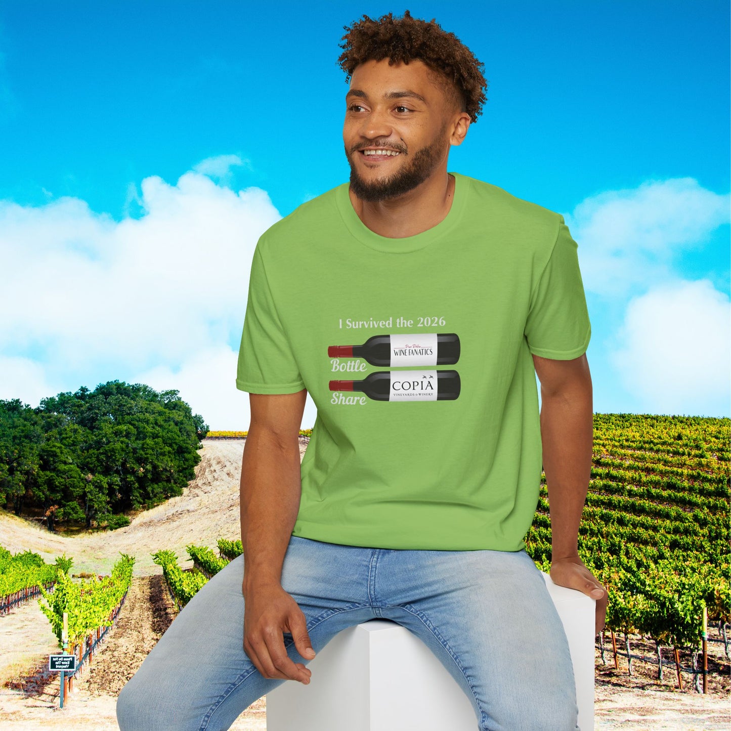 PRWF 2026 Bottle Share Unisex Softstyle T-Shirt