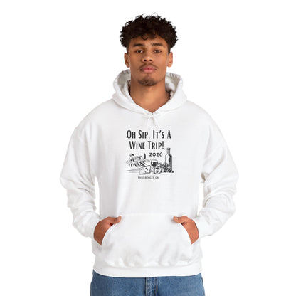 Oh Sip It's A Wine Trip 2025 Personalized Hoodie