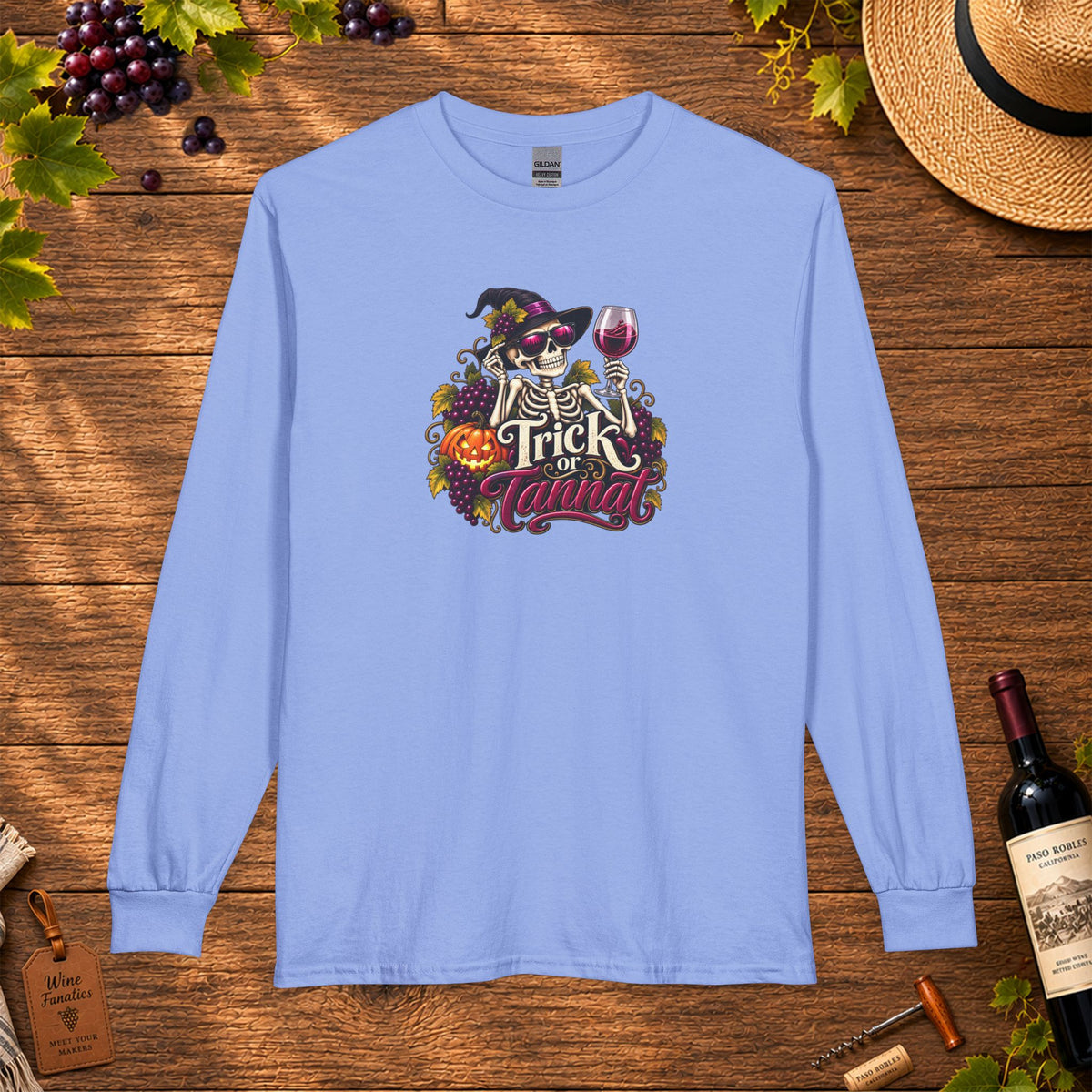 Trick or Tannat Long Sleeve T-Shirt
