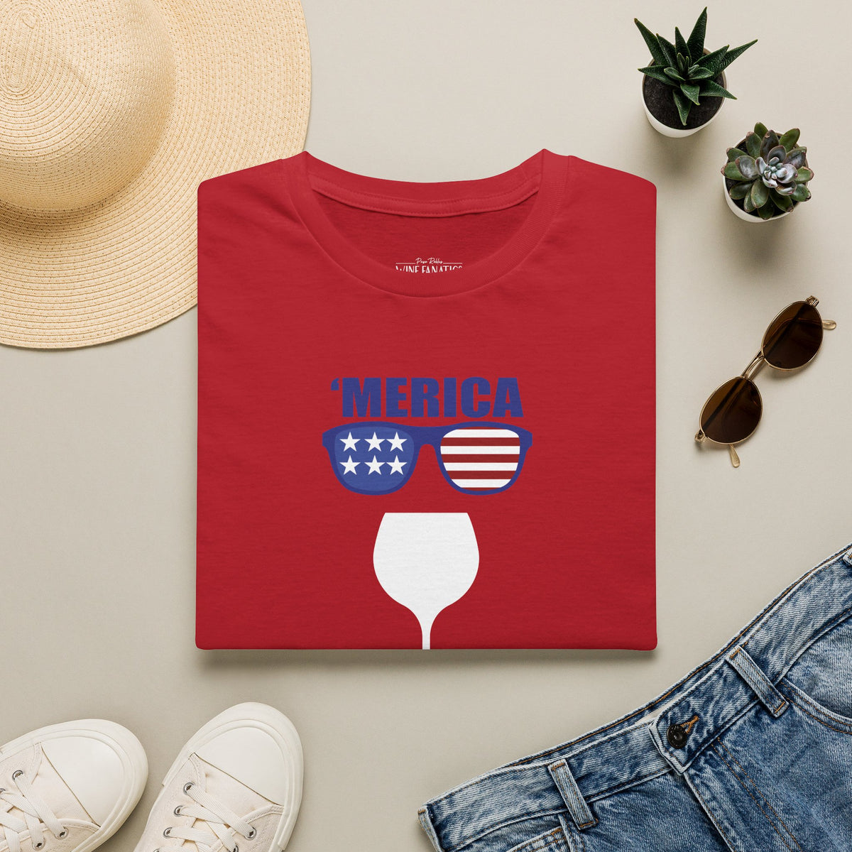 'Merica Crewneck Tee