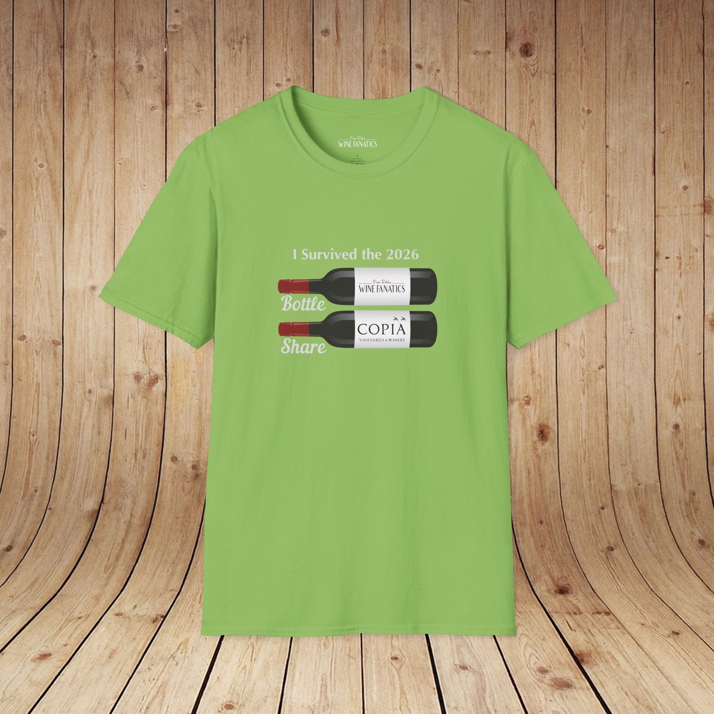 PRWF 2026 Bottle Share Unisex Softstyle T-Shirt