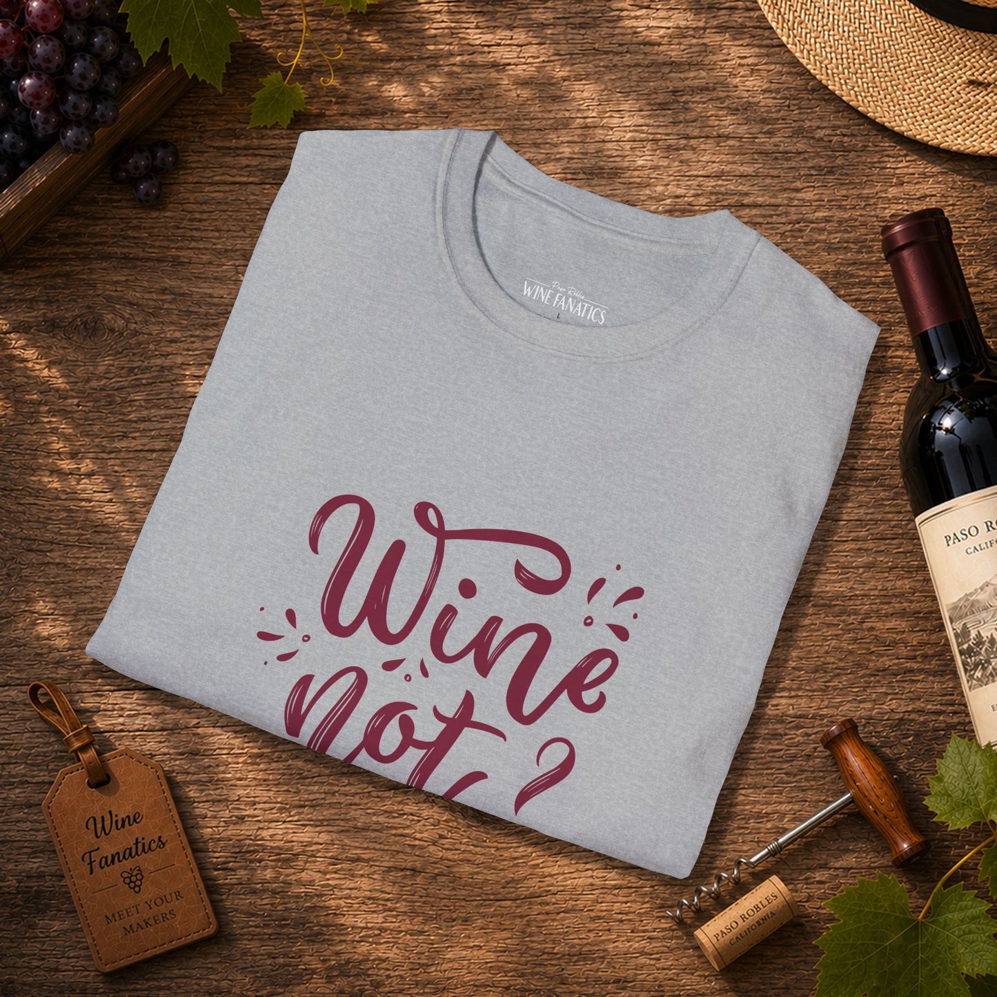 Wine Not? Crewneck Tee