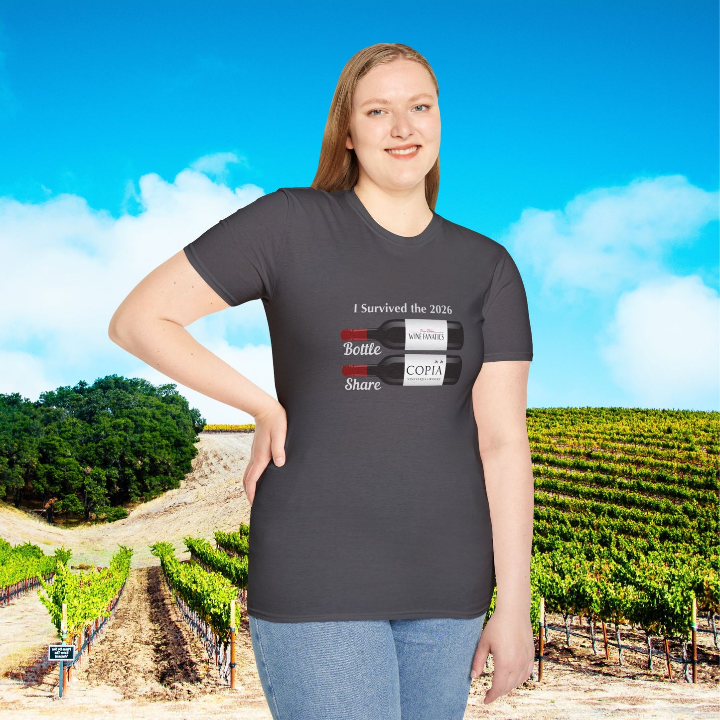 PRWF 2026 Bottle Share Unisex Softstyle T-Shirt