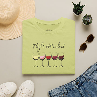 Flight Attendant Crewneck Tee