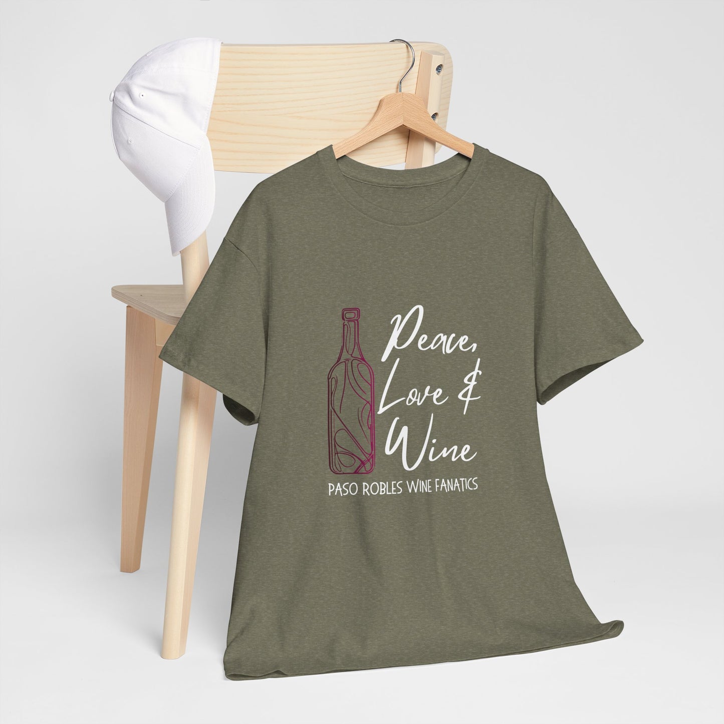 Peace, Love & Wine Tee