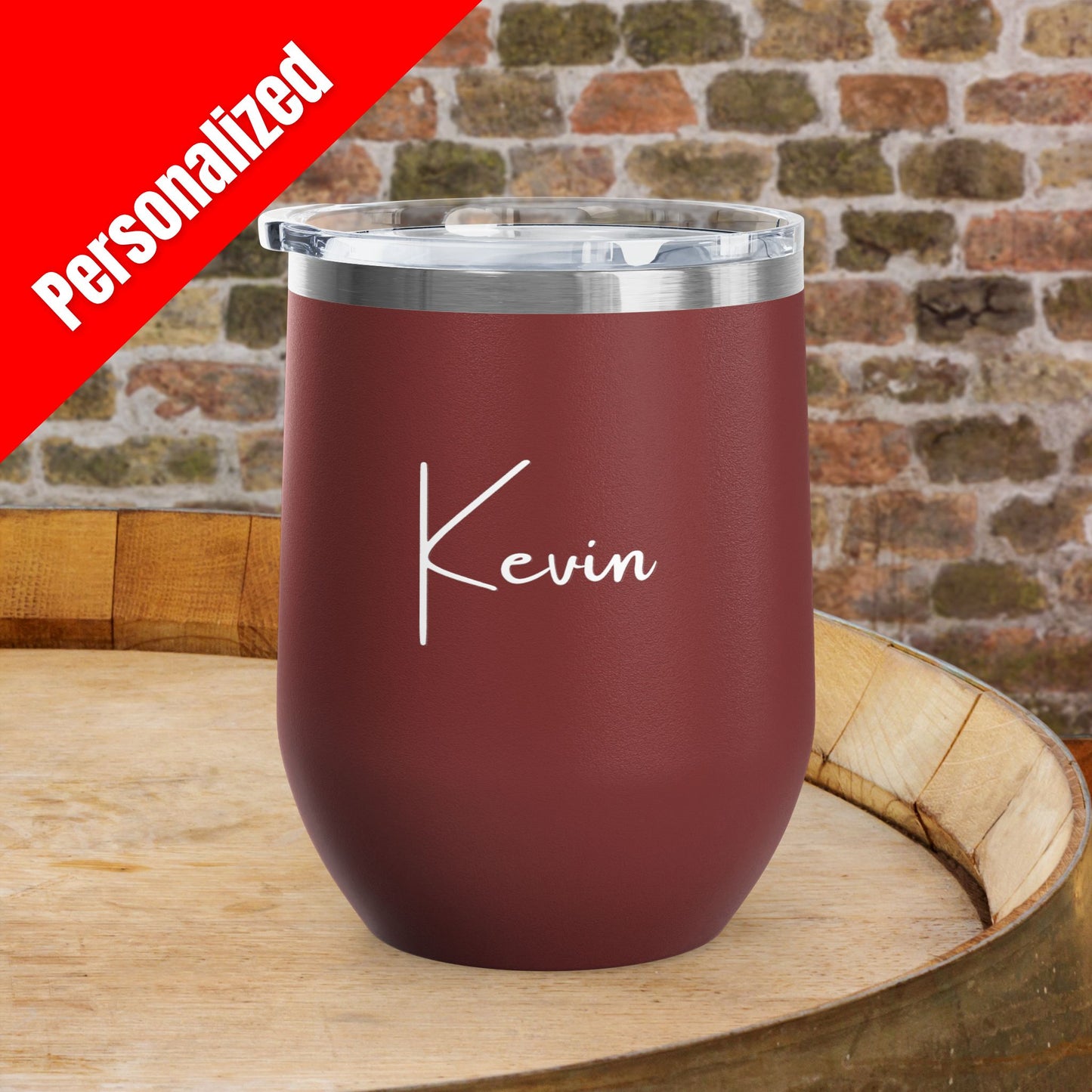 Making Pour Decisions in Sonoma County, CA Personalized 12oz Wine Tumbler