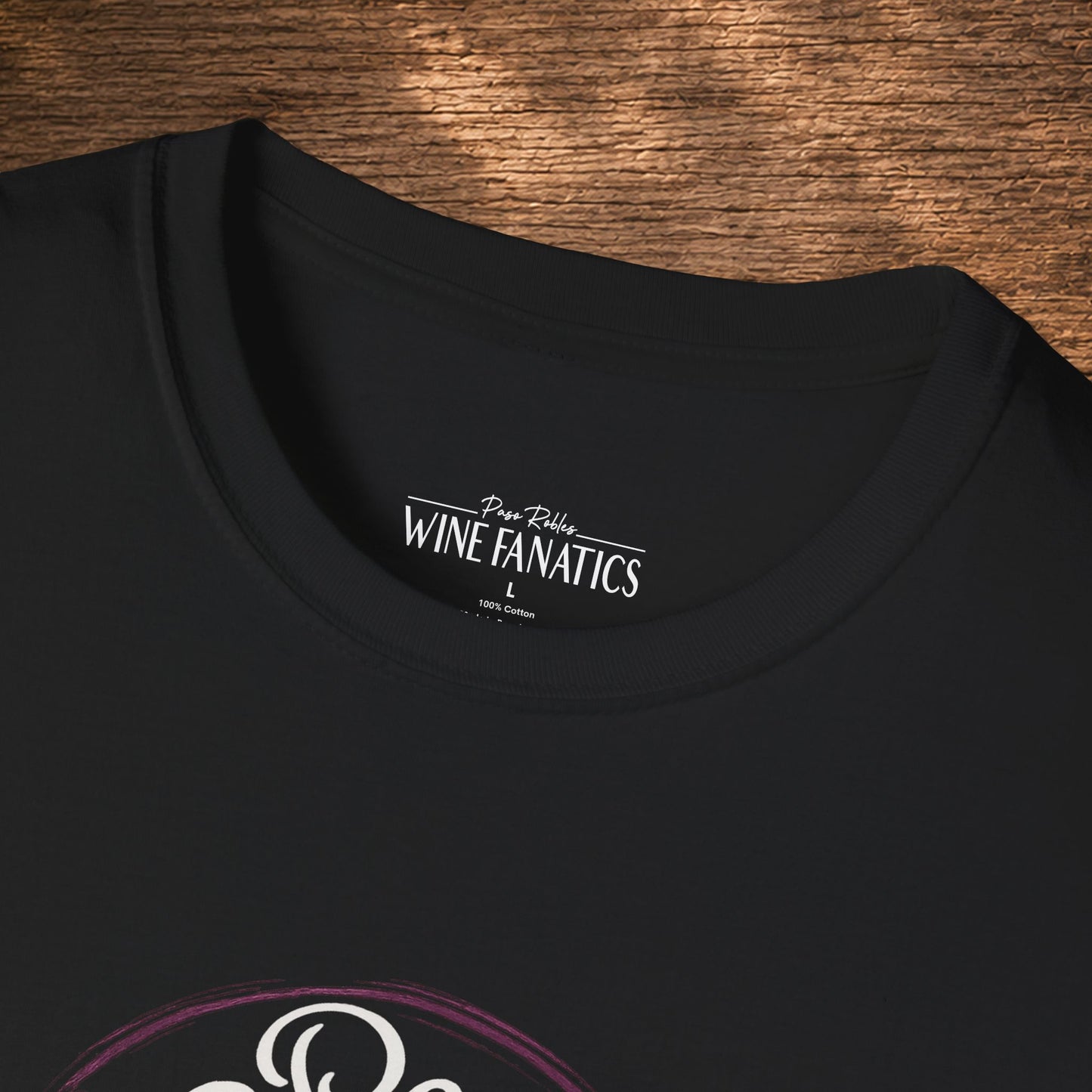 Peace, Love & Wine Crewneck Tee