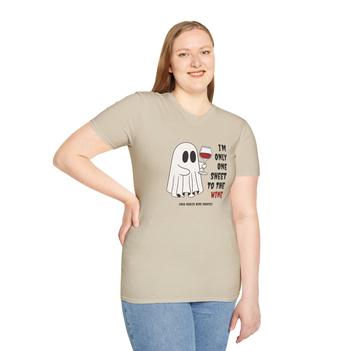 One Sheet To The Wine Unisex Softstyle T-Shirt