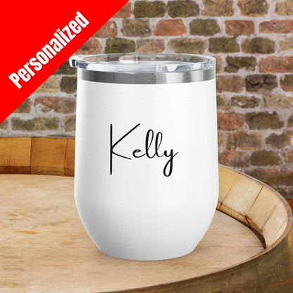 Making Pour Decisions in Sonoma County, CA Personalized 12oz Wine Tumbler