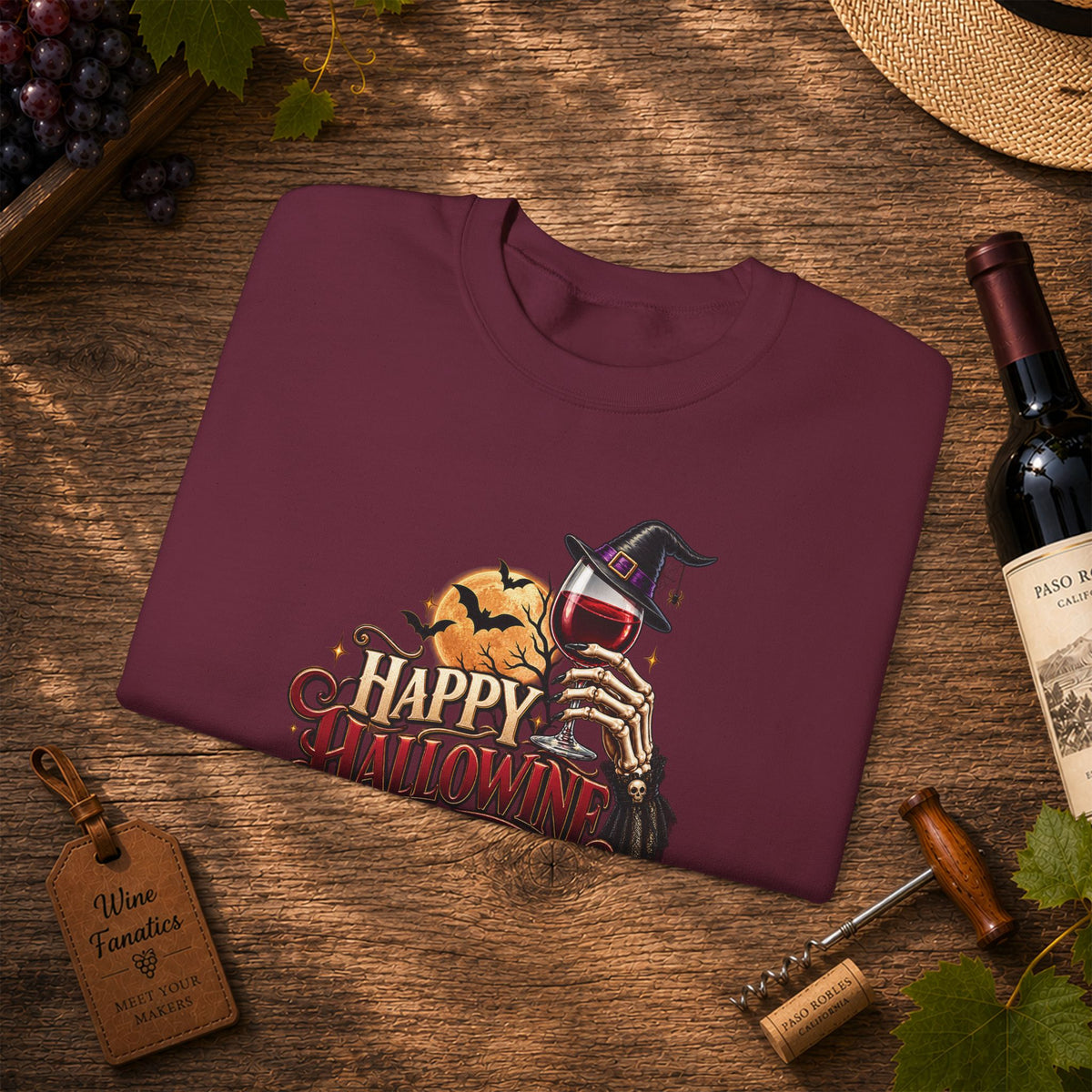 Happy Hallowine Sweatshirt