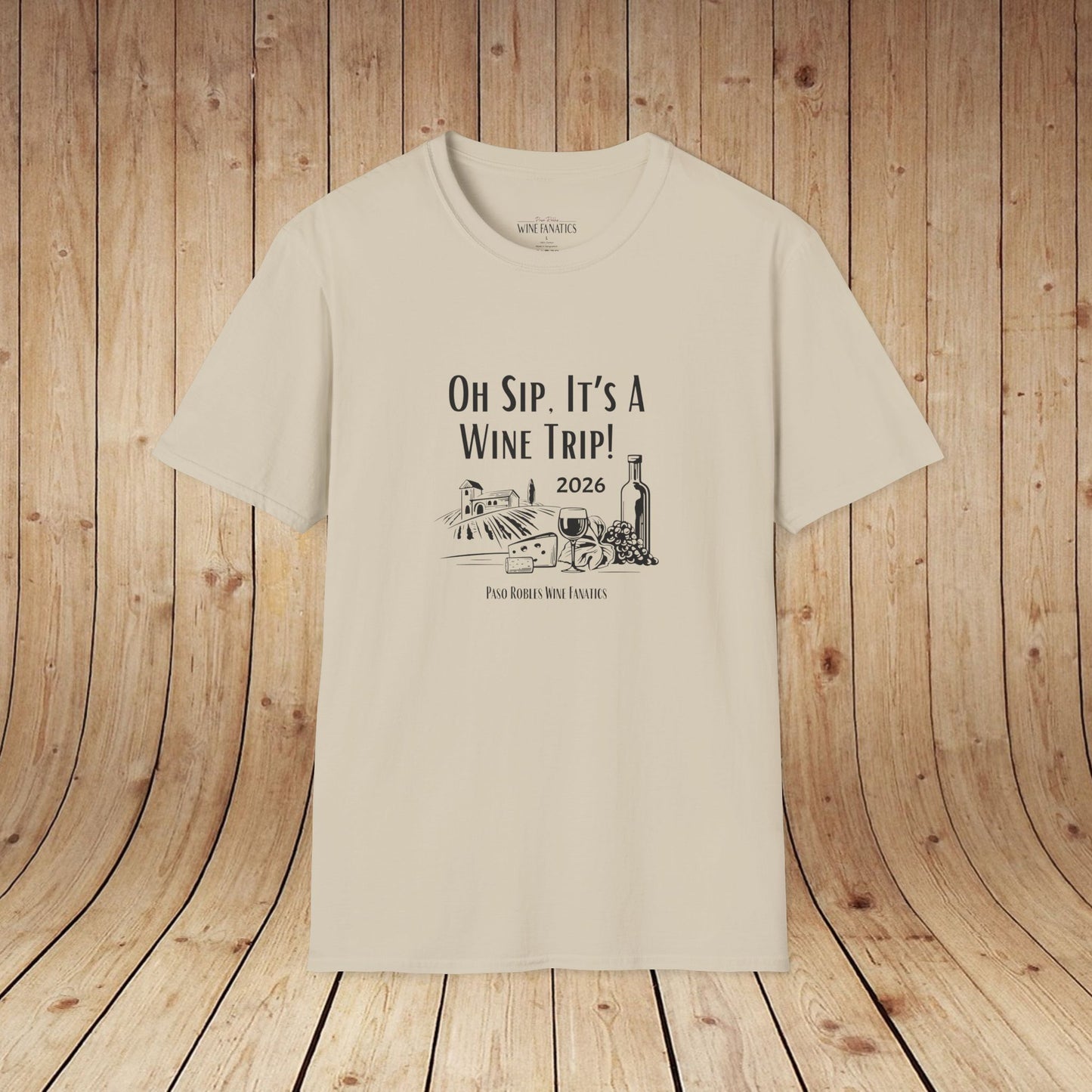 Oh Sip It's A Wine Trip Unisex Softstyle T-Shirt