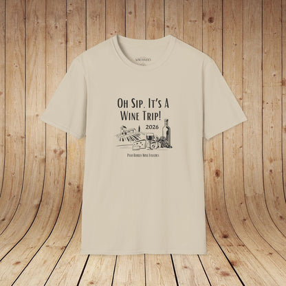 Oh Sip It's A Wine Trip Unisex Softstyle T-Shirt