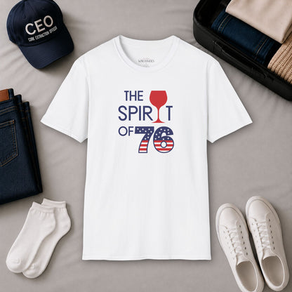 The Spirit of 76 Independence Day Unisex Softstyle T-Shirt