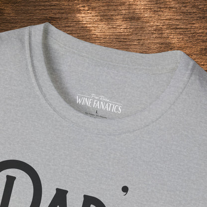 Dad's Reason To Wine Personalized Crew Neck T-Shirt