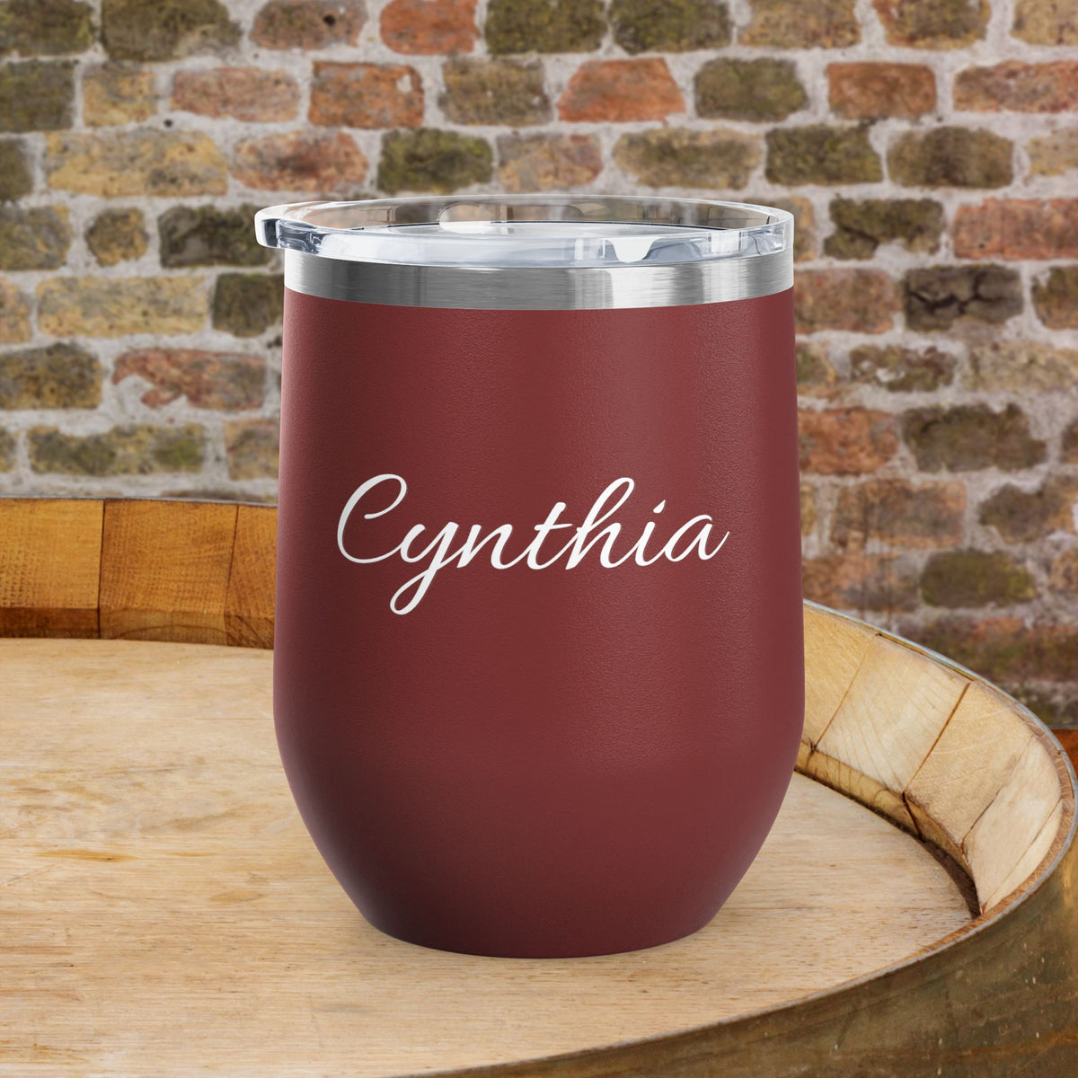 Drunk Wives Matter Personalized 12oz Wine Tumbler