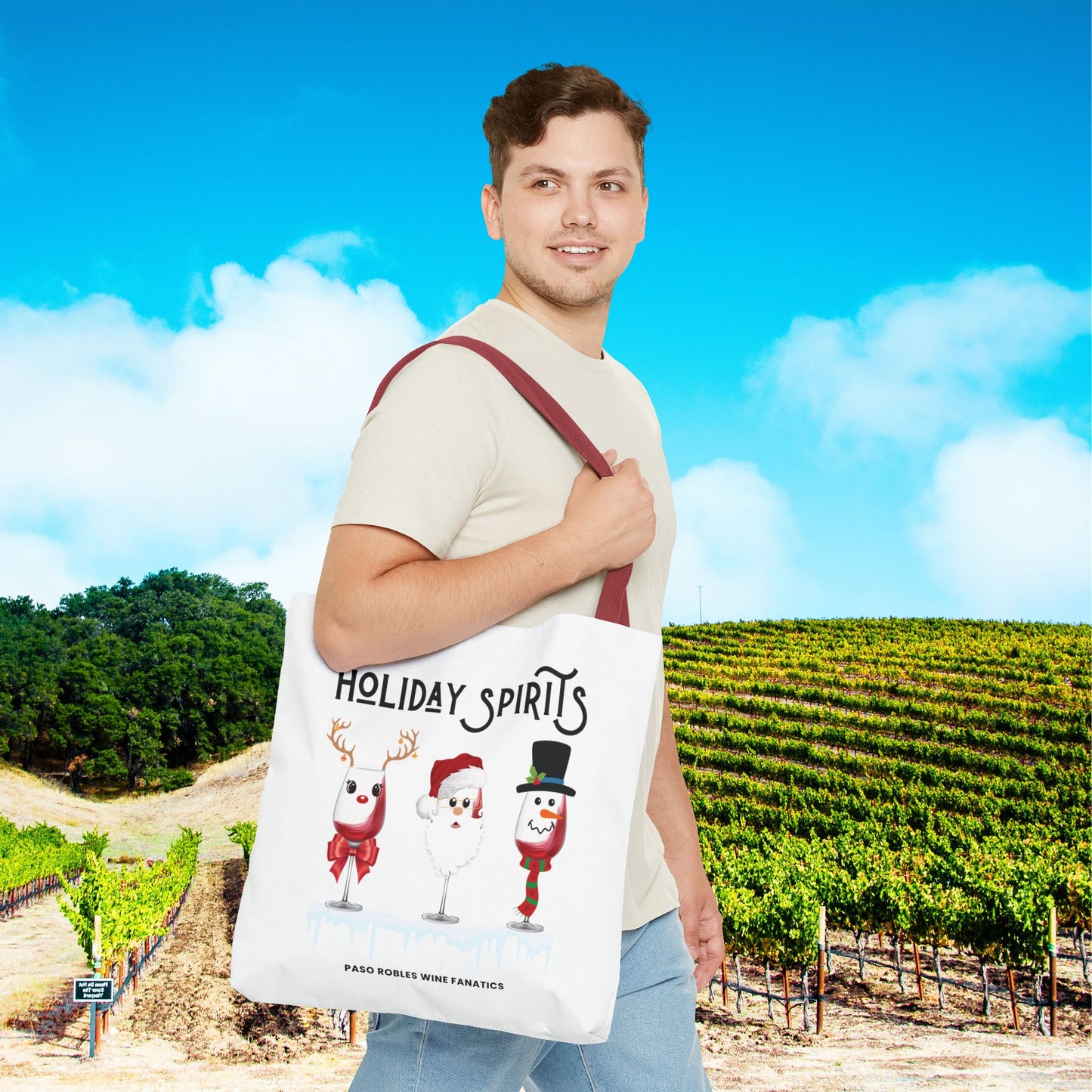 Holiday Spirits Tote Bag