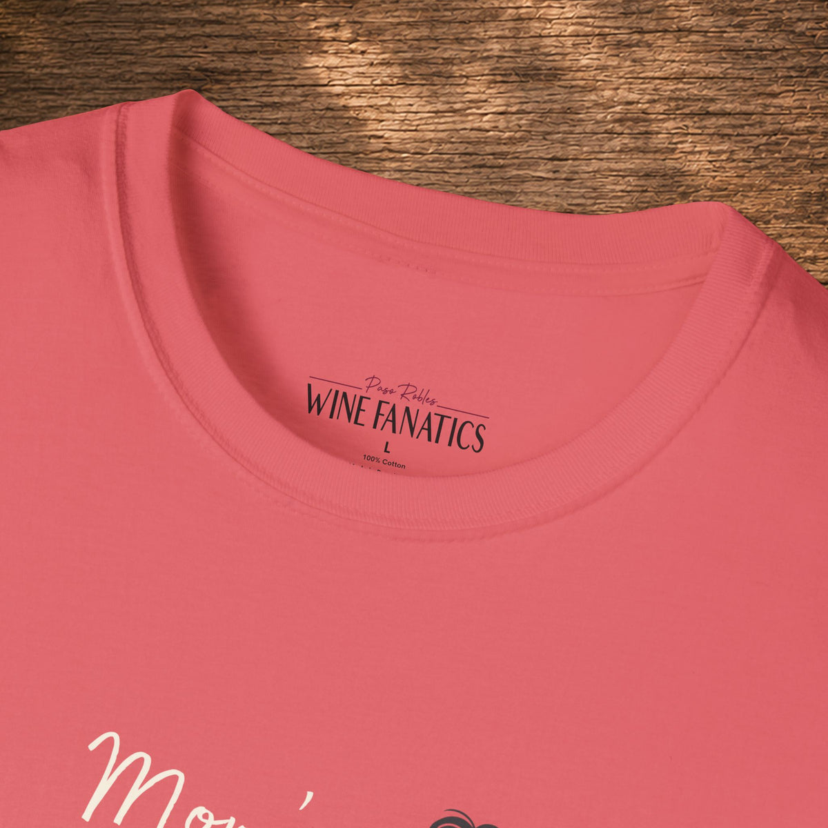 Mom's superpower, turning whine into Wine! Crewneck Tee