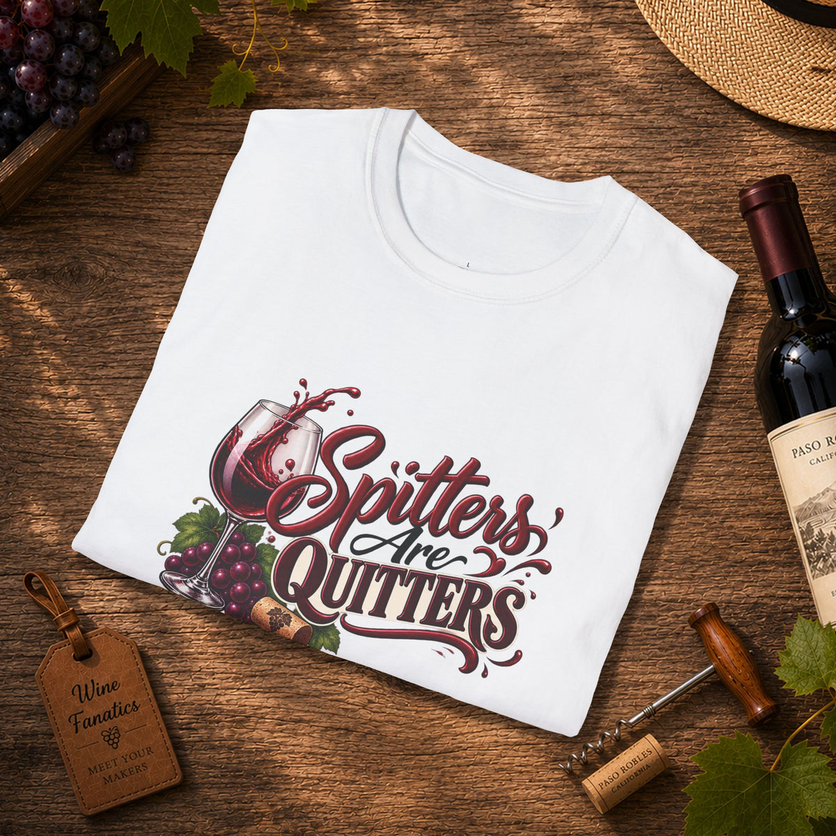 Spitters Are Quitters Crewneck T-Shirt