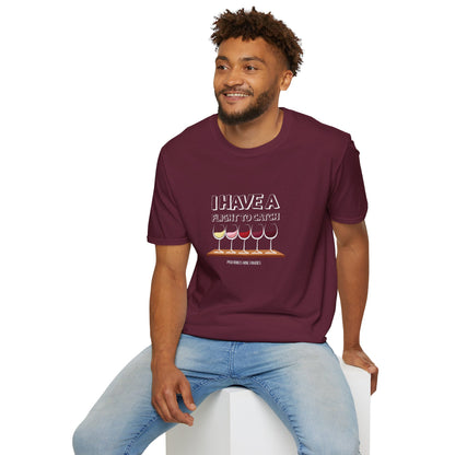 I Have A Flight To Catch Unisex Softstyle T-Shirt