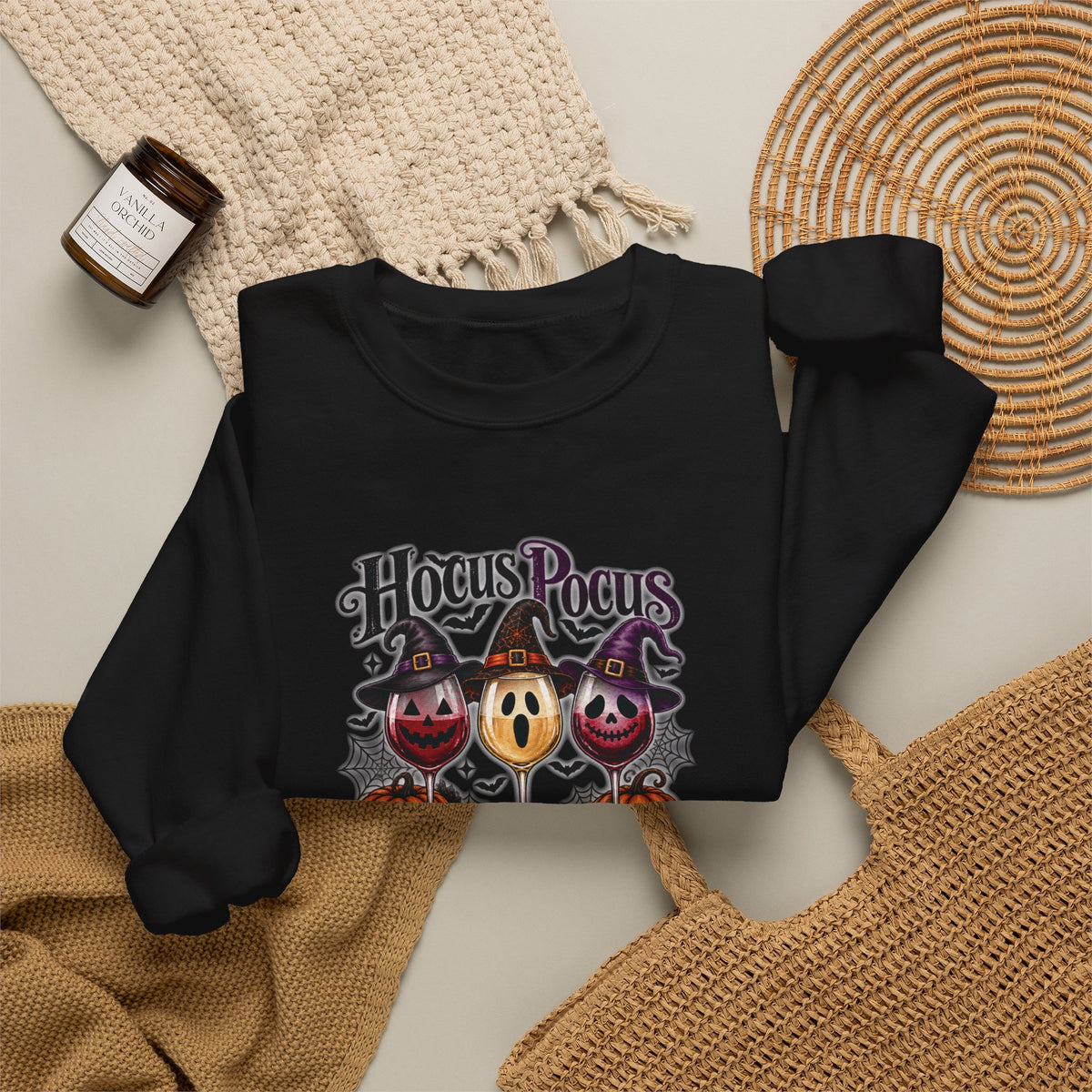 Hocus Pocus I Drink Wine & Know Things Sweatshirt