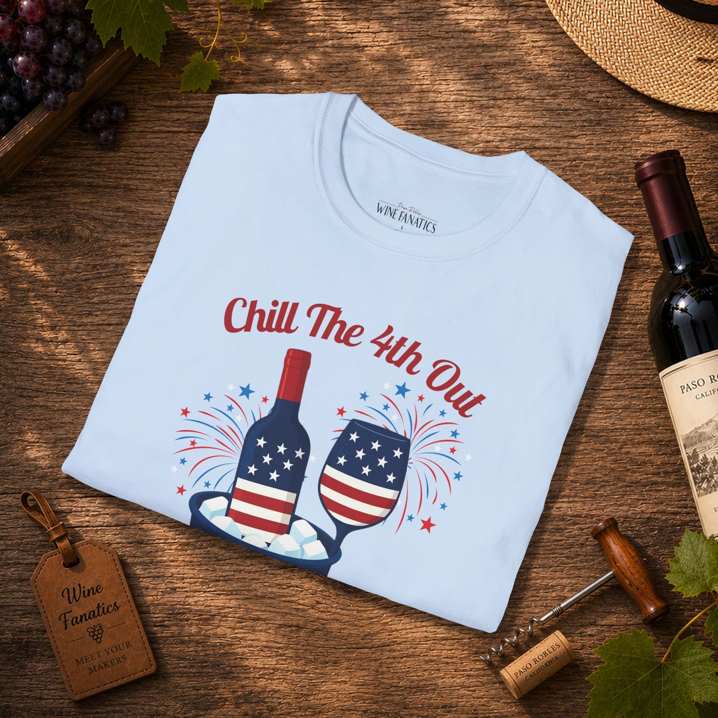 Chill The 4th Out Unisex Softstyle T-Shirt