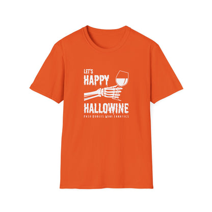 Let's Happy Hallowine Unisex Softstyle T-Shirt