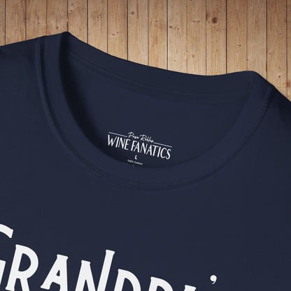 Grandpa's Reason To Wine Personalized T-Shirt