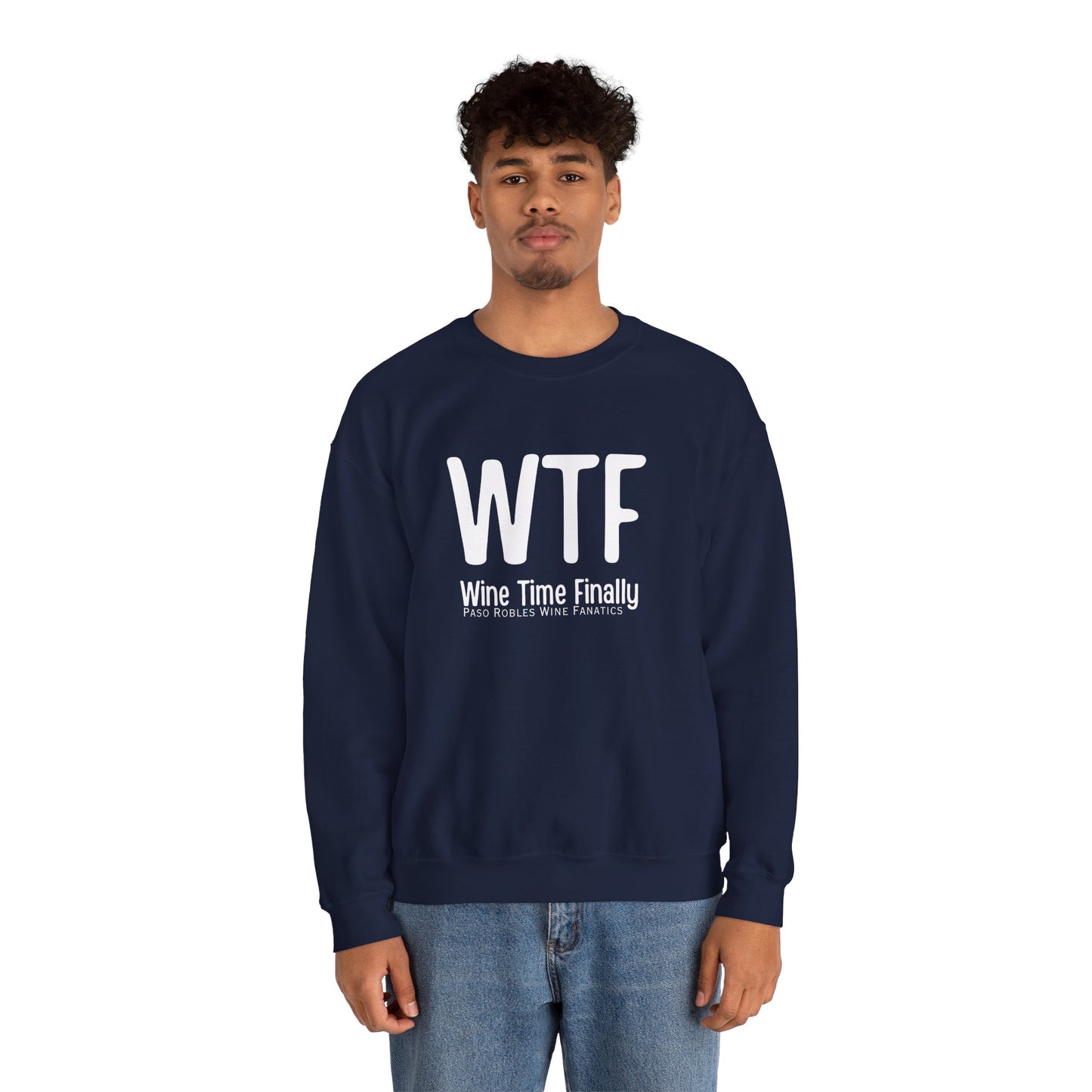 WTF Wine Tasting Finally Sweatshirt