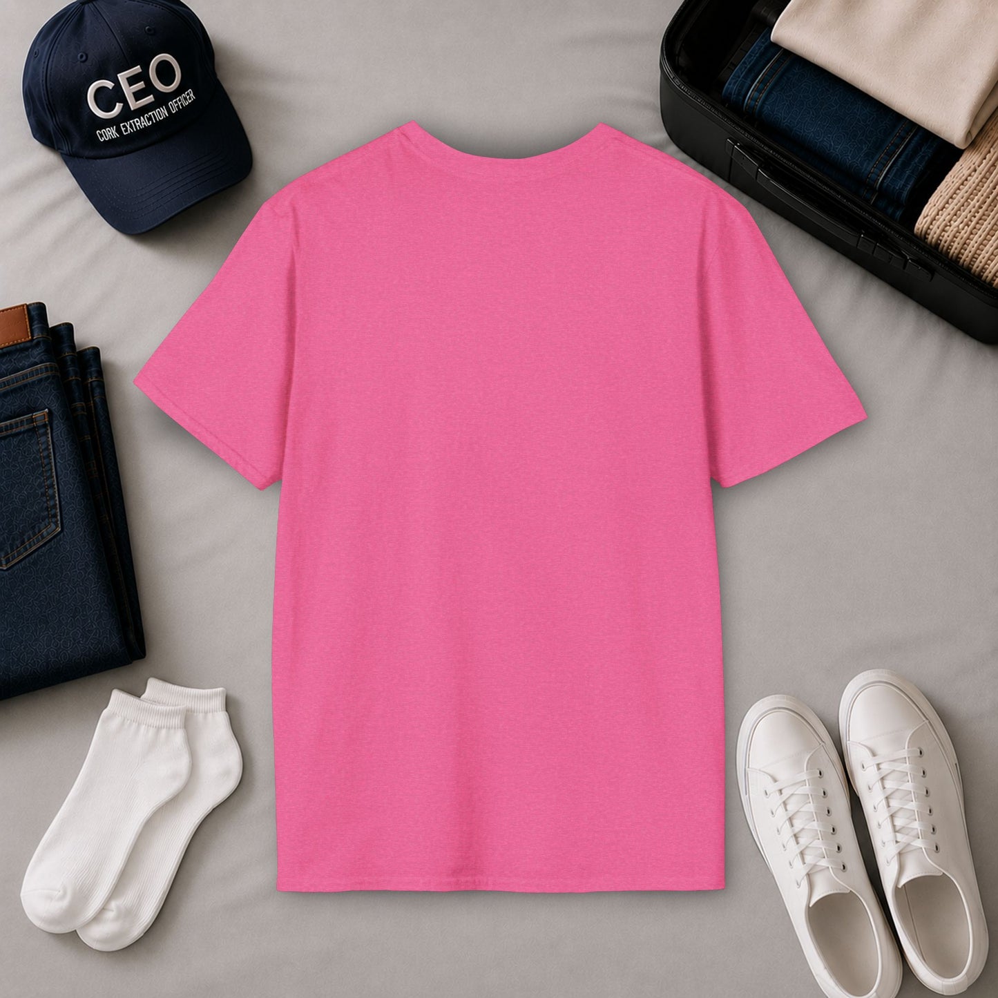 Mom's sanity brought to you by Coffee & Wine Crewneck Tee