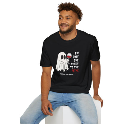 One Sheet To The Wine Unisex Softstyle T-Shirt