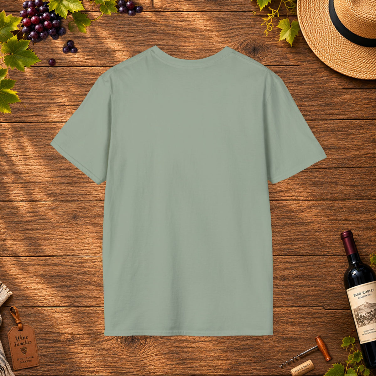WTF Wine Tasting Finally Crewneck T-Shirt