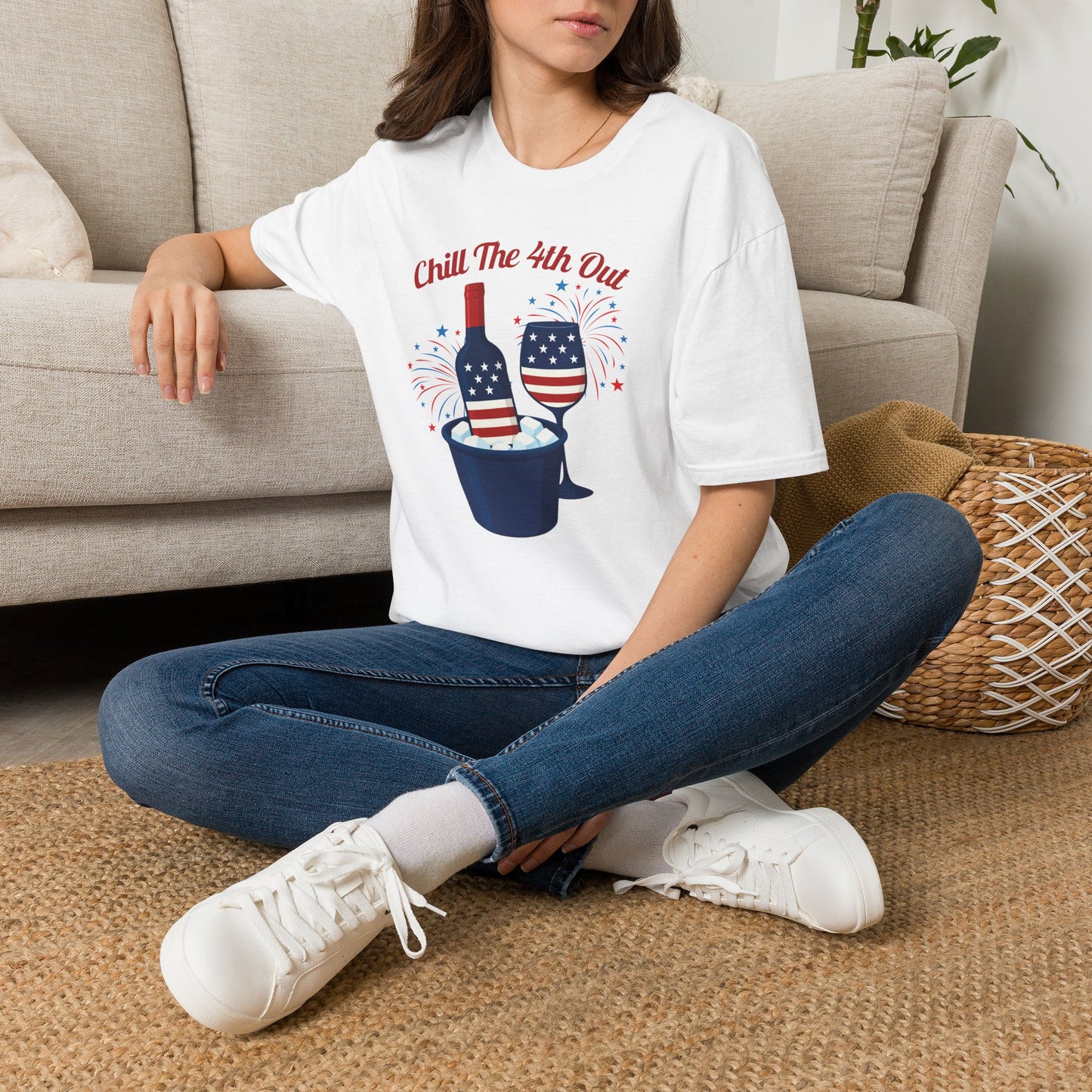 Chill The 4th Out Unisex Softstyle T-Shirt