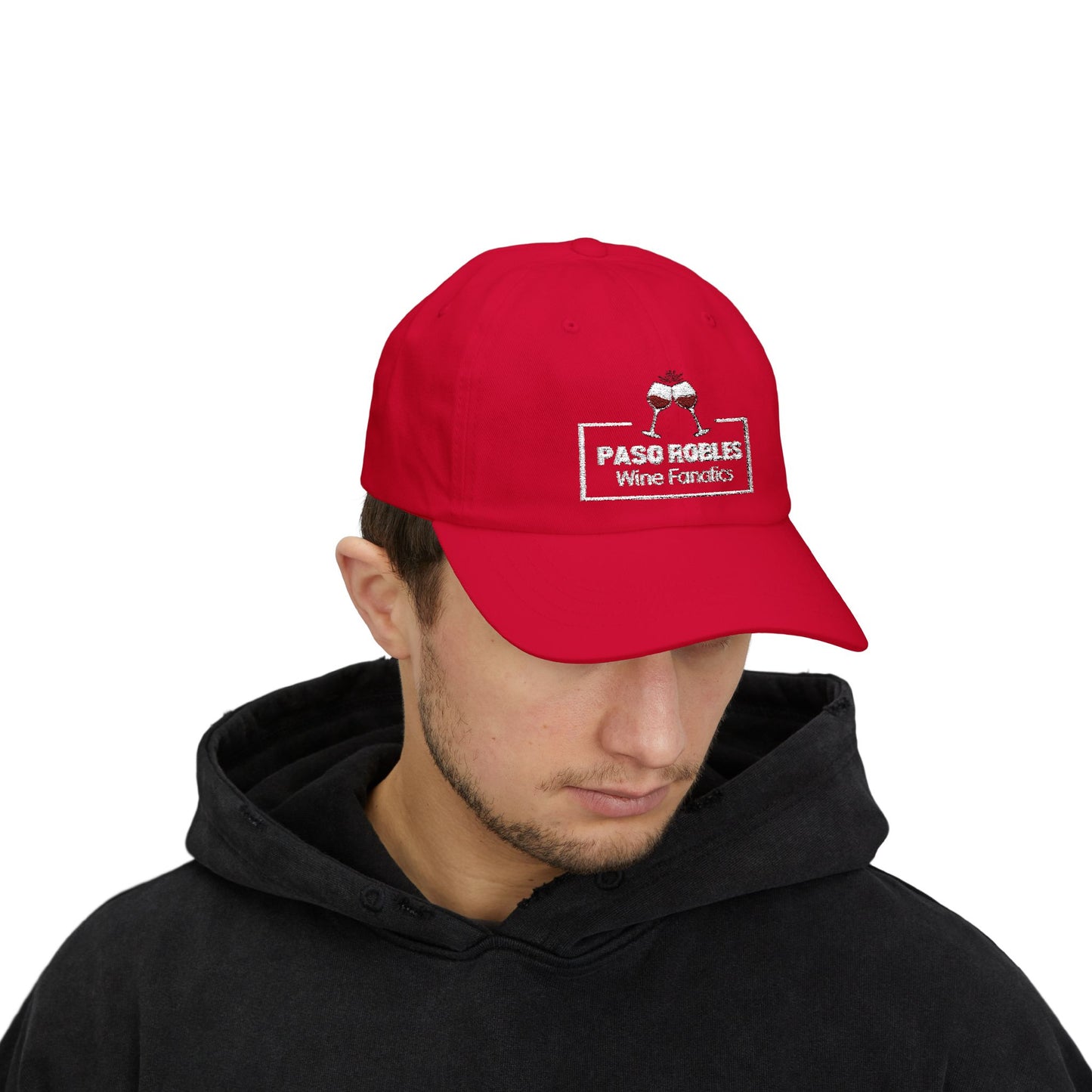 Paso Robles Wine Fanatics Banner Dark Cap