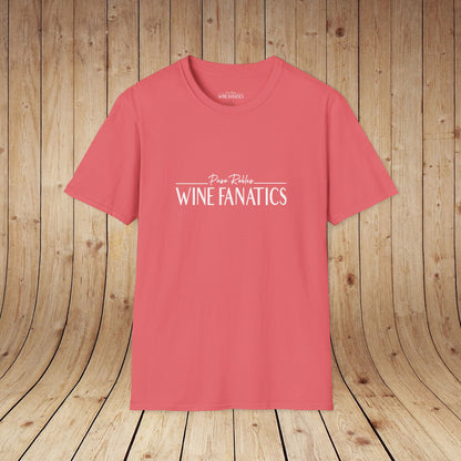 Paso Robles Wine Fanatics Logo Unisex Softstyle T-Shirt