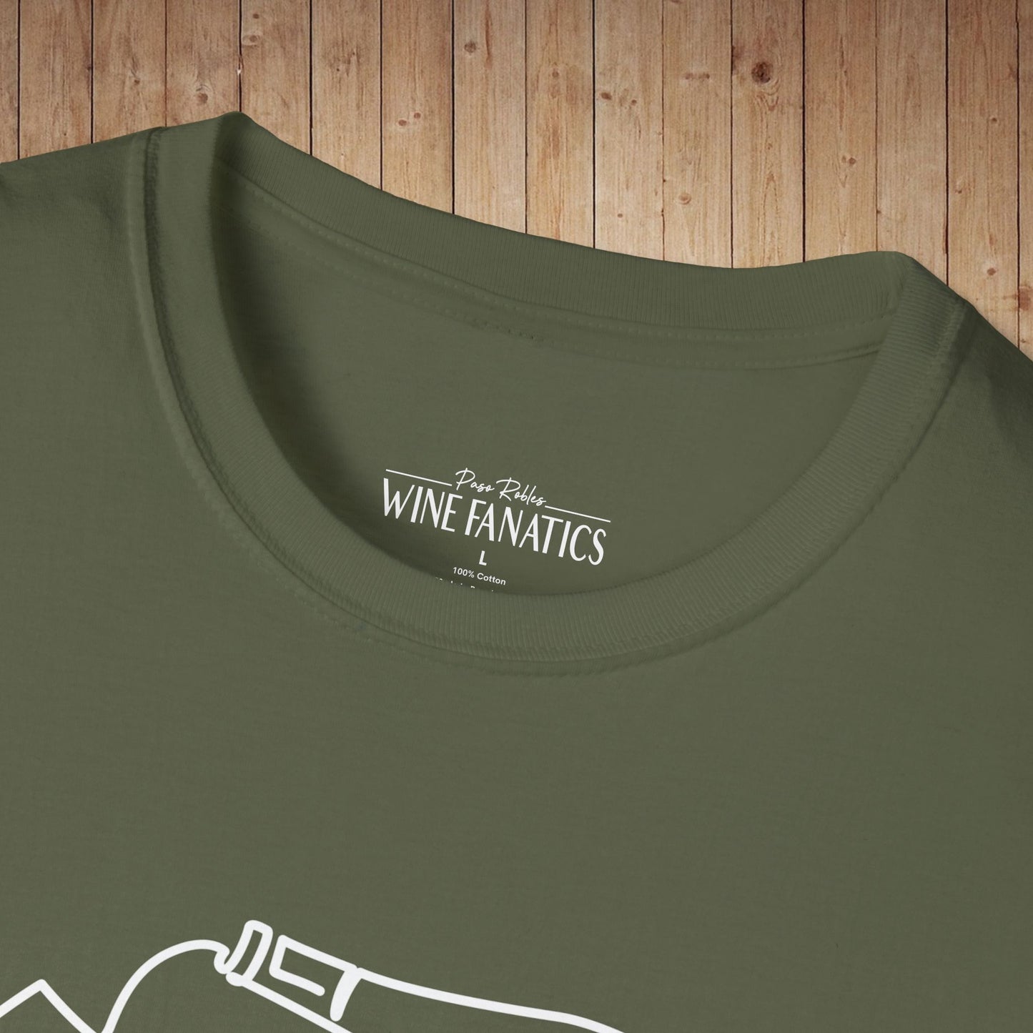 Spitters Are Quitters wine Unisex Softstyle T-Shirt