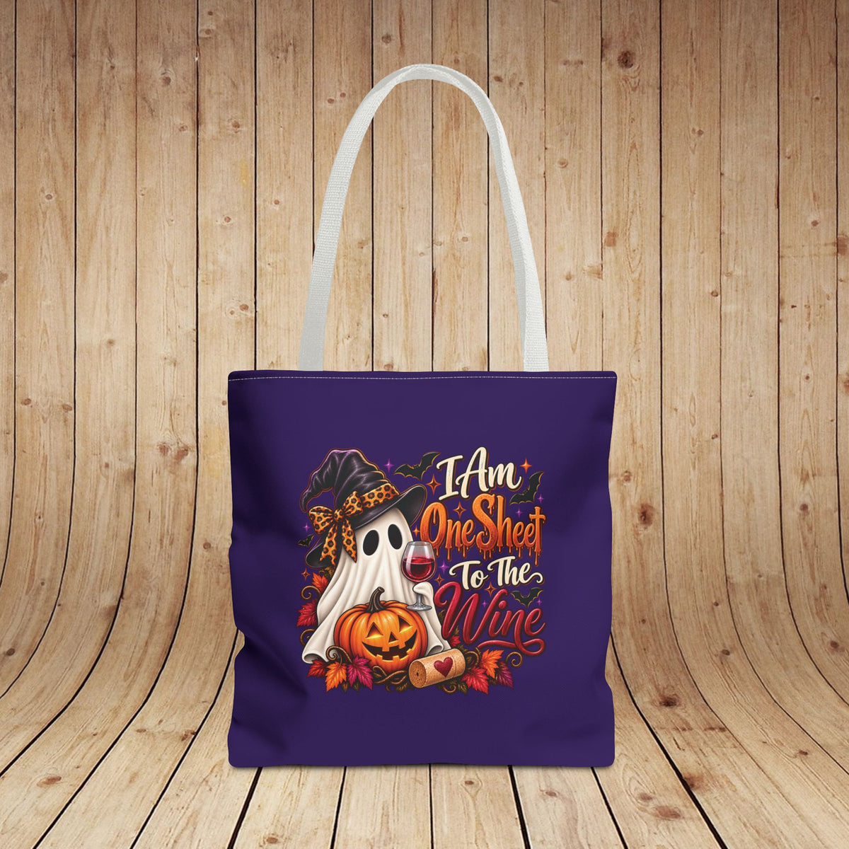 I Am One Sheet To The Wine Personalized Tote Bag