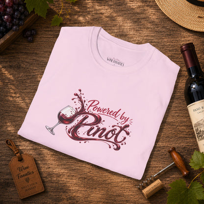 Powered By Pinot Crewneck T-Shirt