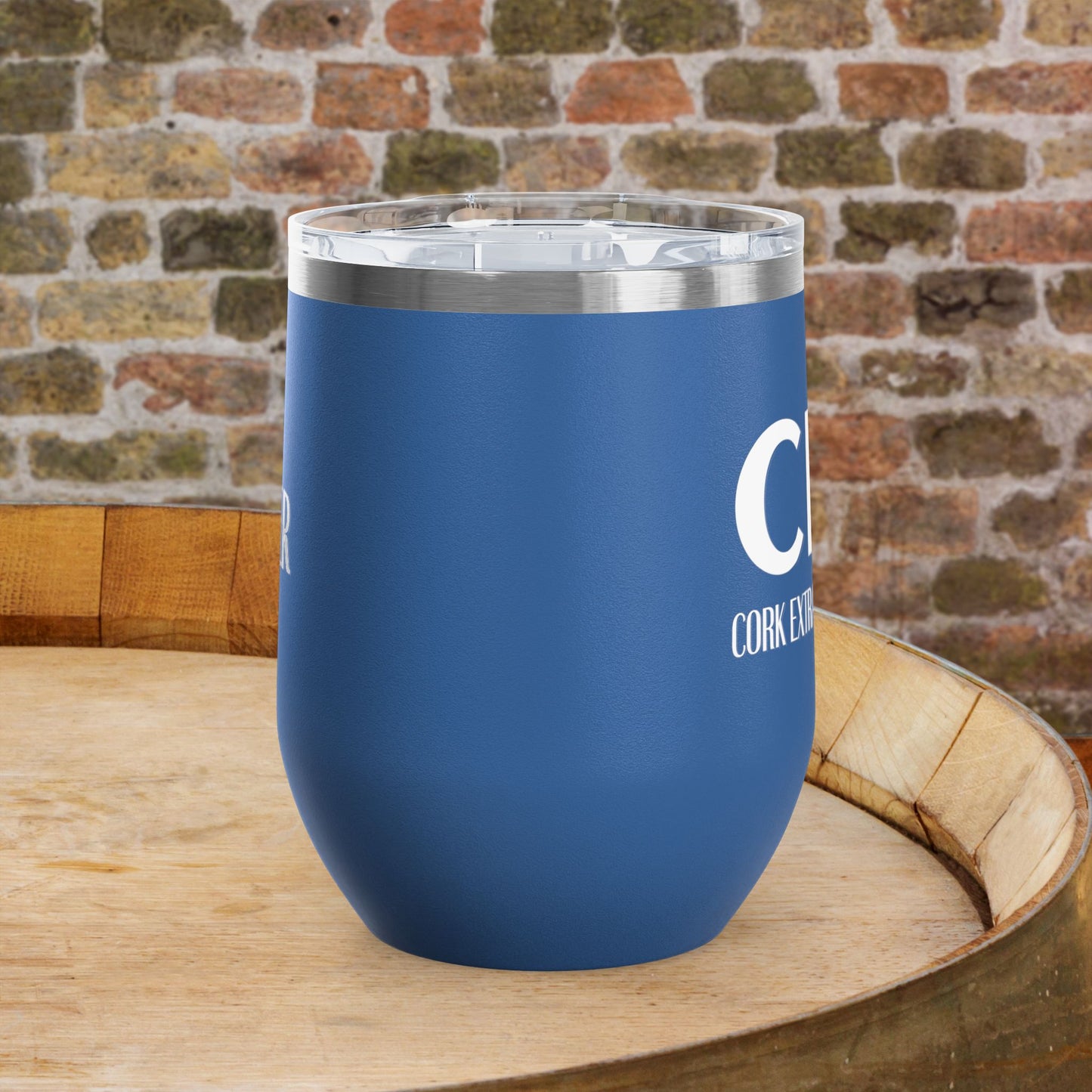 CEO Cork Extraction Officer Personalized 12oz Wine Tumbler