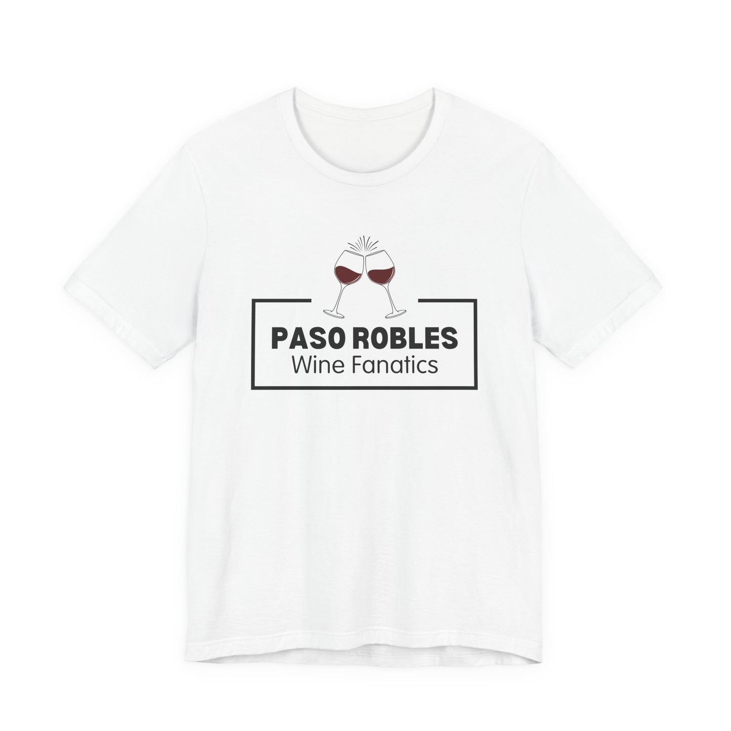 Paso Robles Wine Fanatics Logo Unisex Tee