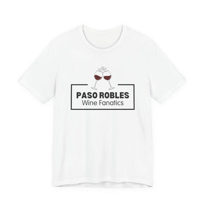 Paso Robles Wine Fanatics Logo Unisex Tee