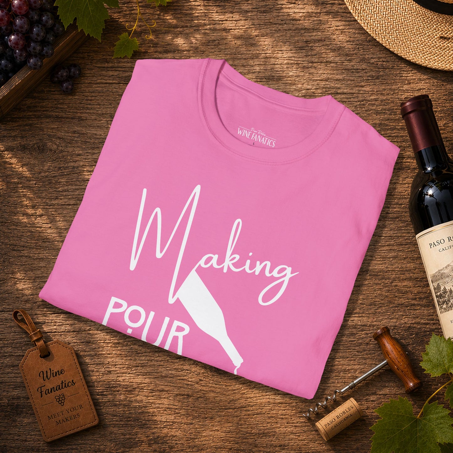 Paso Robles - Making Pour Decisions Crewneck Tee