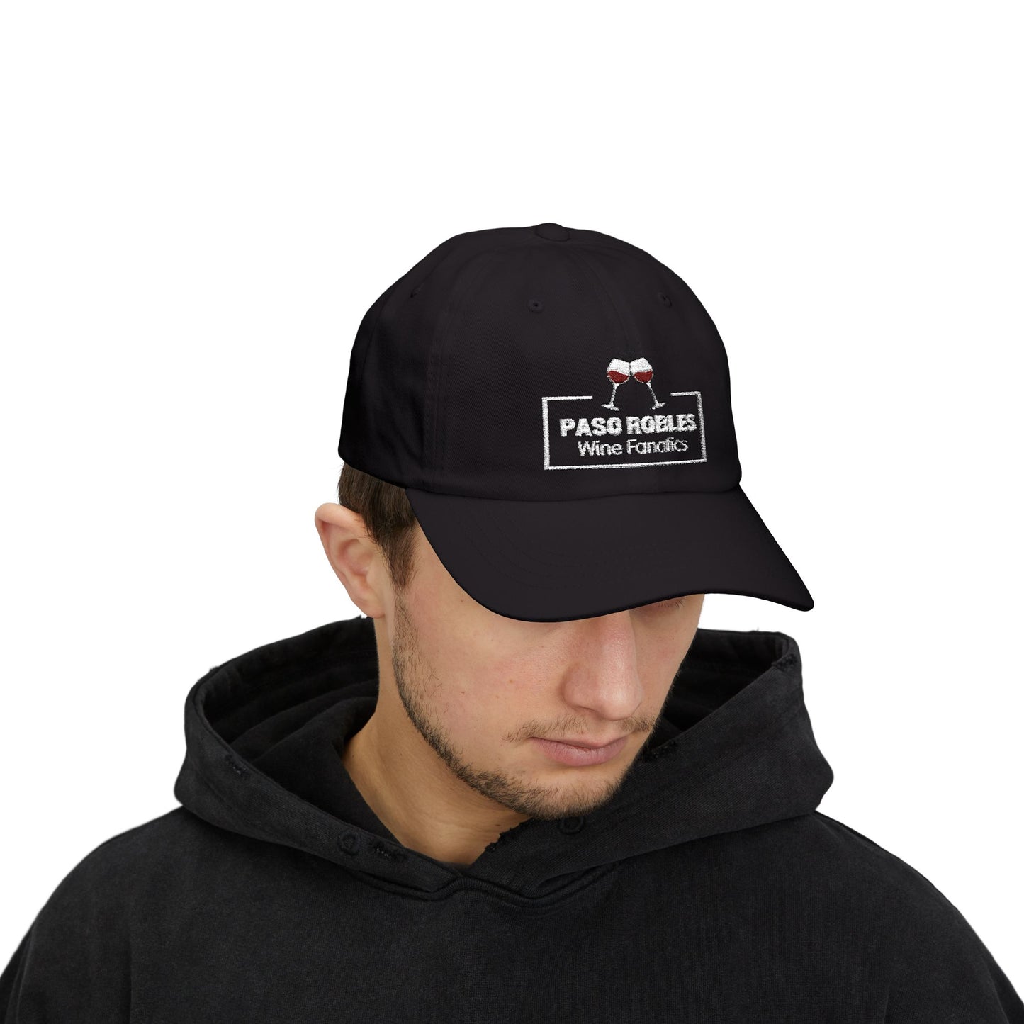 Paso Robles Wine Fanatics Banner Dark Cap