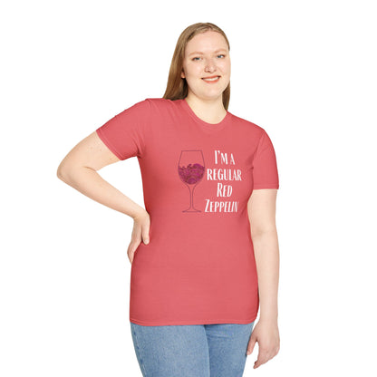 I'm A Regular Red Zeppelin Unisex Softstyle T-Shirt