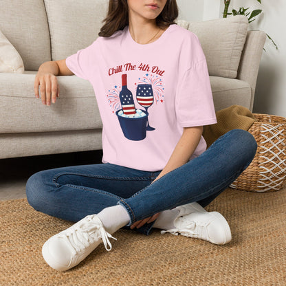 Chill The 4th Out Unisex Softstyle T-Shirt