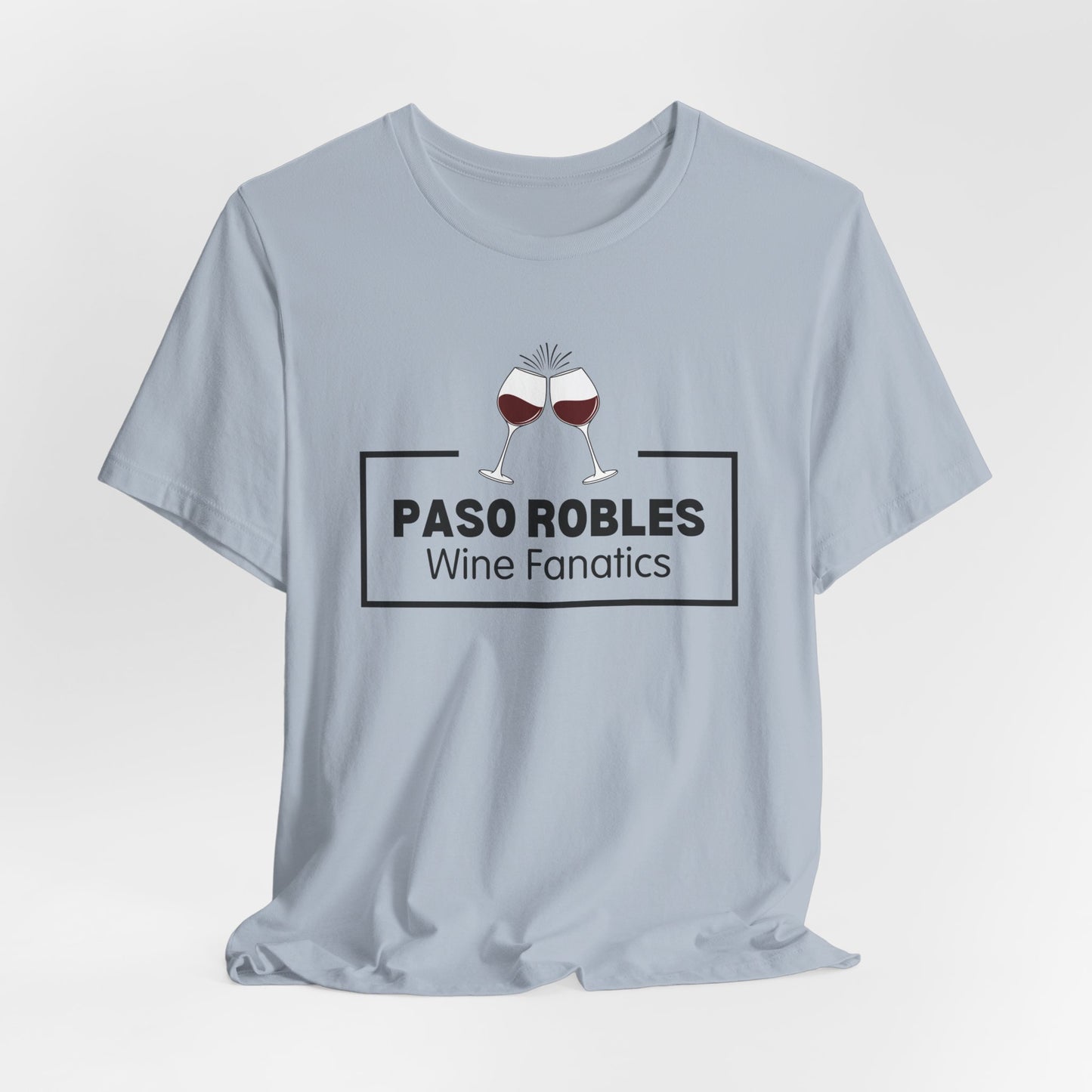 Paso Robles Wine Fanatics Logo Unisex Tee