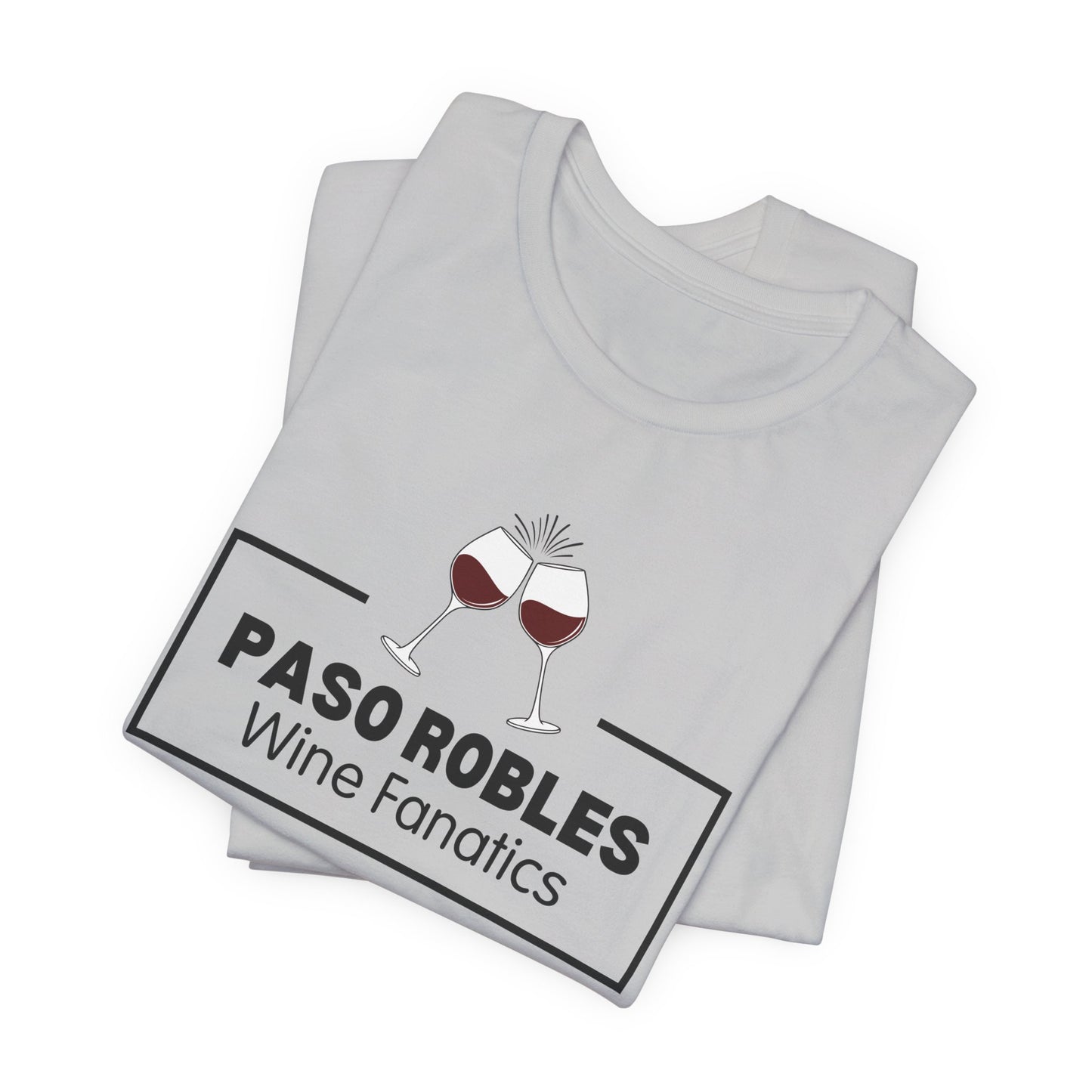 Paso Robles Wine Fanatics Logo Unisex Tee