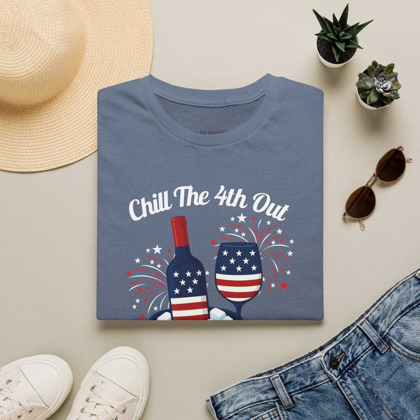 Chill The 4th Out Unisex Softstyle T-Shirt